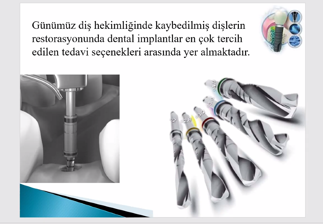 Gazi Üniversitesi Vizyon Konferansları-11: Lokalize Kemik Eksikliği Durumlarında İntraoral Greft Uygulamaları-1