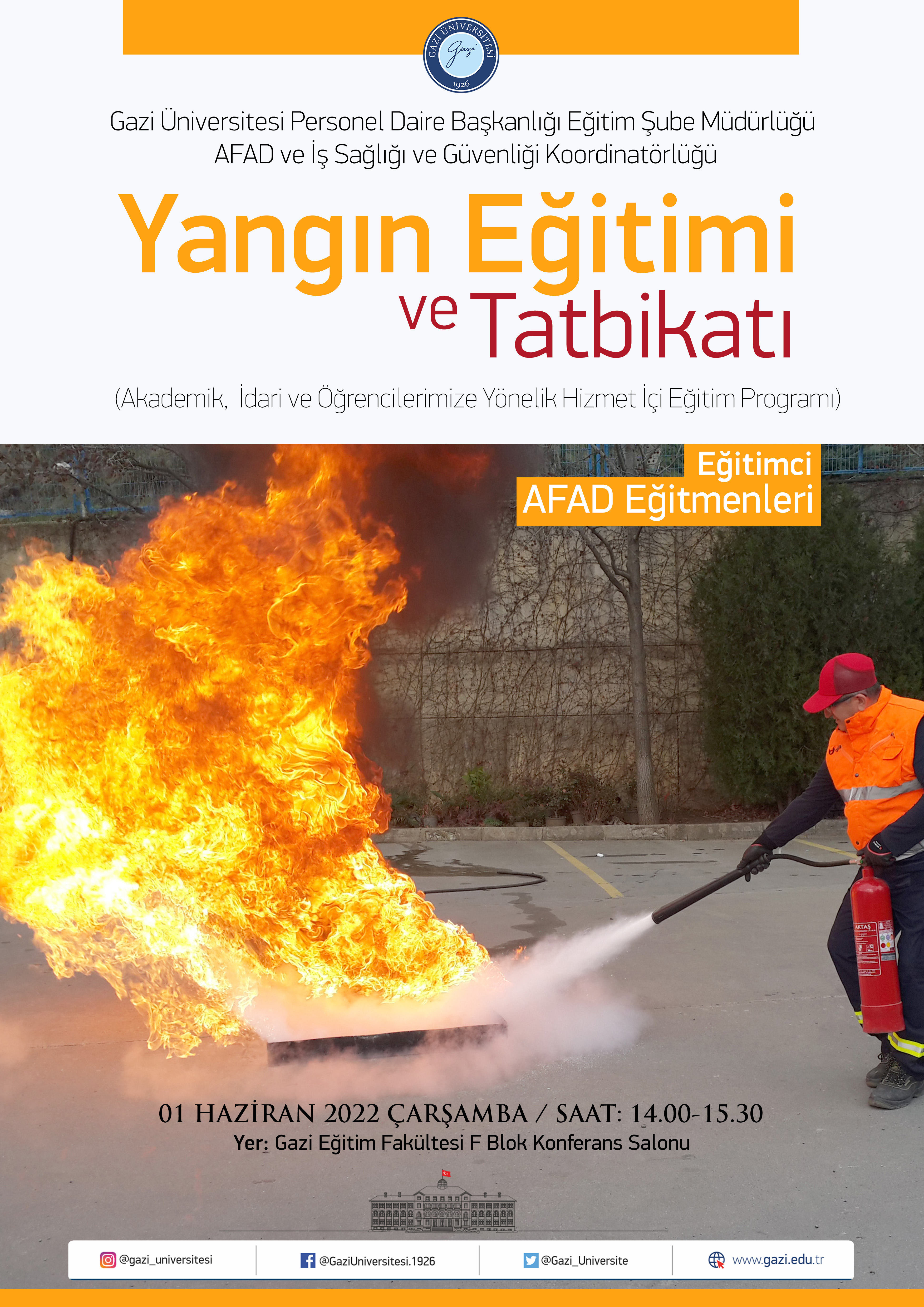 yangın eğitimi