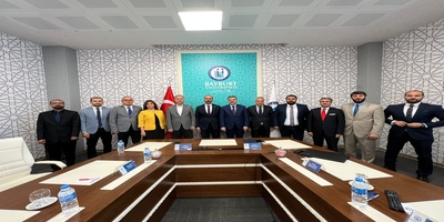 Rektörümüz Prof. Dr. Musa Yıldız, YÖK Anadolu Projesi Kapsamında Eşleştiğimiz Bayburt Üniversitesini Ziyaret Etti