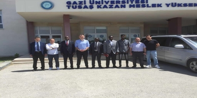 Kenya Büyükelçiliğinden Üniversitemiz TUSAŞ Kazan Meslek Yüksekokuluna Ziyaret  