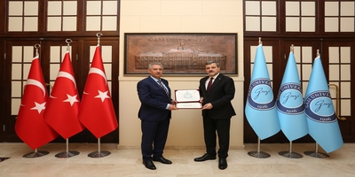 YÖK Genel Sekreteri Süleyman Necati Akçeşme, Rektörümüz Prof. Dr. Musa Yıldız’ı Ziyaret Etti