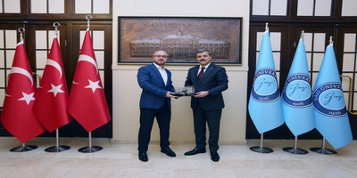 MKE Genel Müdür Yardımcısı Dr. Öğr. Üyesi Fatih Aycan, Rektörümüz Prof. Dr. Musa Yıldız’ı Ziyaret Etti