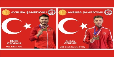 Öğrencilerimiz Burak Özdemir ve Enes Özdemir Avrupa Şampiyonu Oldu
