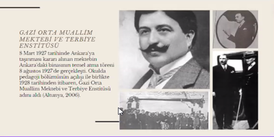 Üniversitemizde “Tarihin İçinde Gazi Üniversitesini Yaşamak” Konulu Hizmet İçi Eğitim Programı Düzenlendi