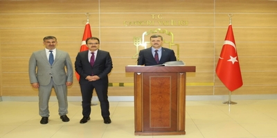 Rektörümüz Prof. Dr. Musa Yıldız Çankırı Valisi Abdullah Ayaz’ı Ziyaret Etti