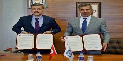 Rektörümüz Prof. Dr. Musa Yıldız Çankırı Karatekin Üniversitesi Rektörü Prof. Dr. Harun Çitfçi’yi Ziyaret Etti ve İki Üniversite Arasında İş Birliği Protokolü İmzalandı