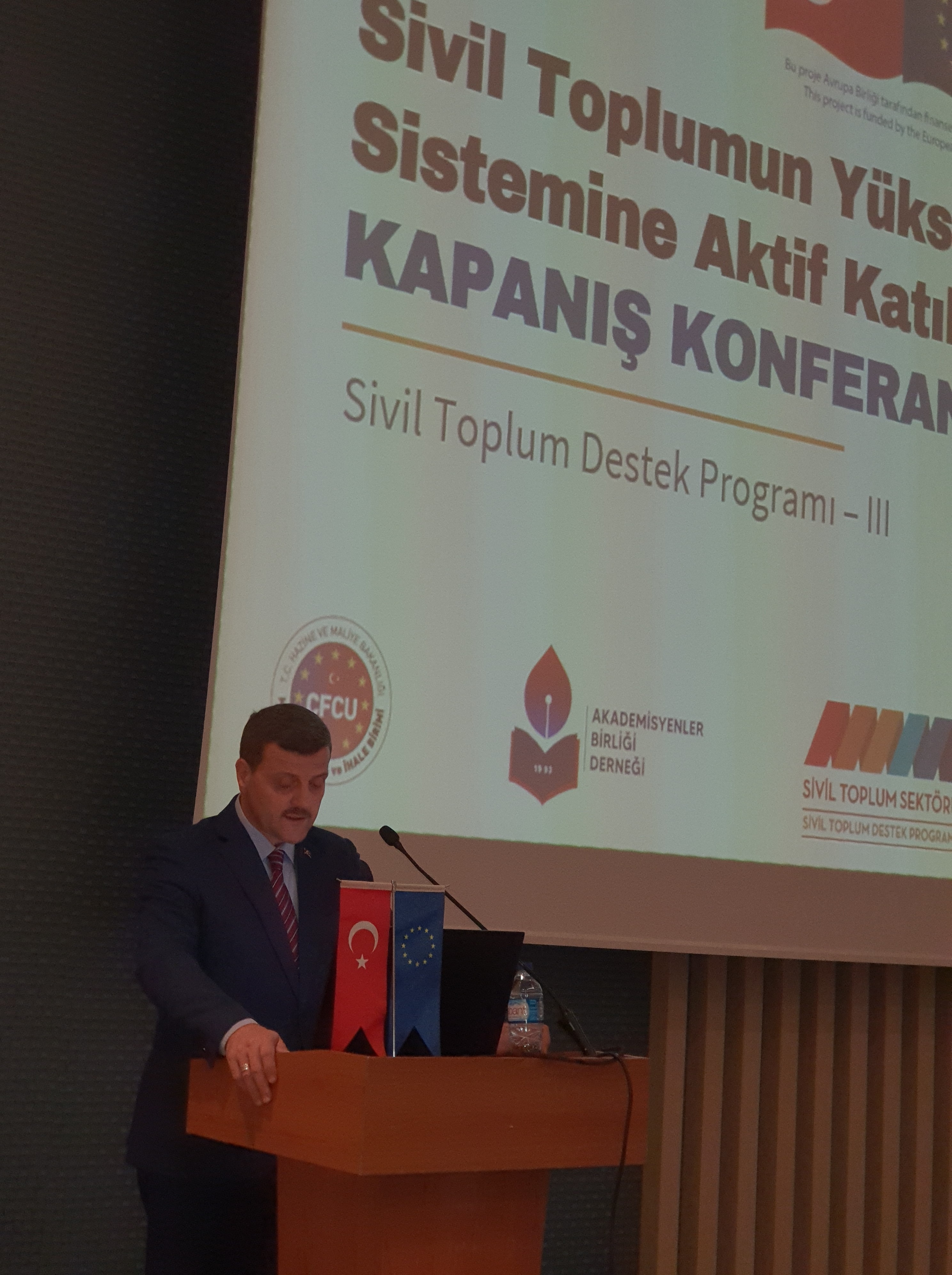 Rektörümüz Prof. Dr. Musa Yıldız, Akademisyenler Birliği Derneğinin Düzenlediği “Sivil Toplumun Yükseköğretim Sistemine Aktif Katılımı” Konulu Konferansa Katıldı-1