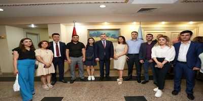 Üniversitemiz ile Azerbaycan Teknik Üniversitesi ve Azerbaycan Mingeçevir Devlet Üniversitesi Arasında Yapılan İş Birliği Protokolü Kapsamında Üniversitemizde bulunan Misafir Öğretim Elemanları ile Değerlendirme Toplantısı Gerçekleştirildi