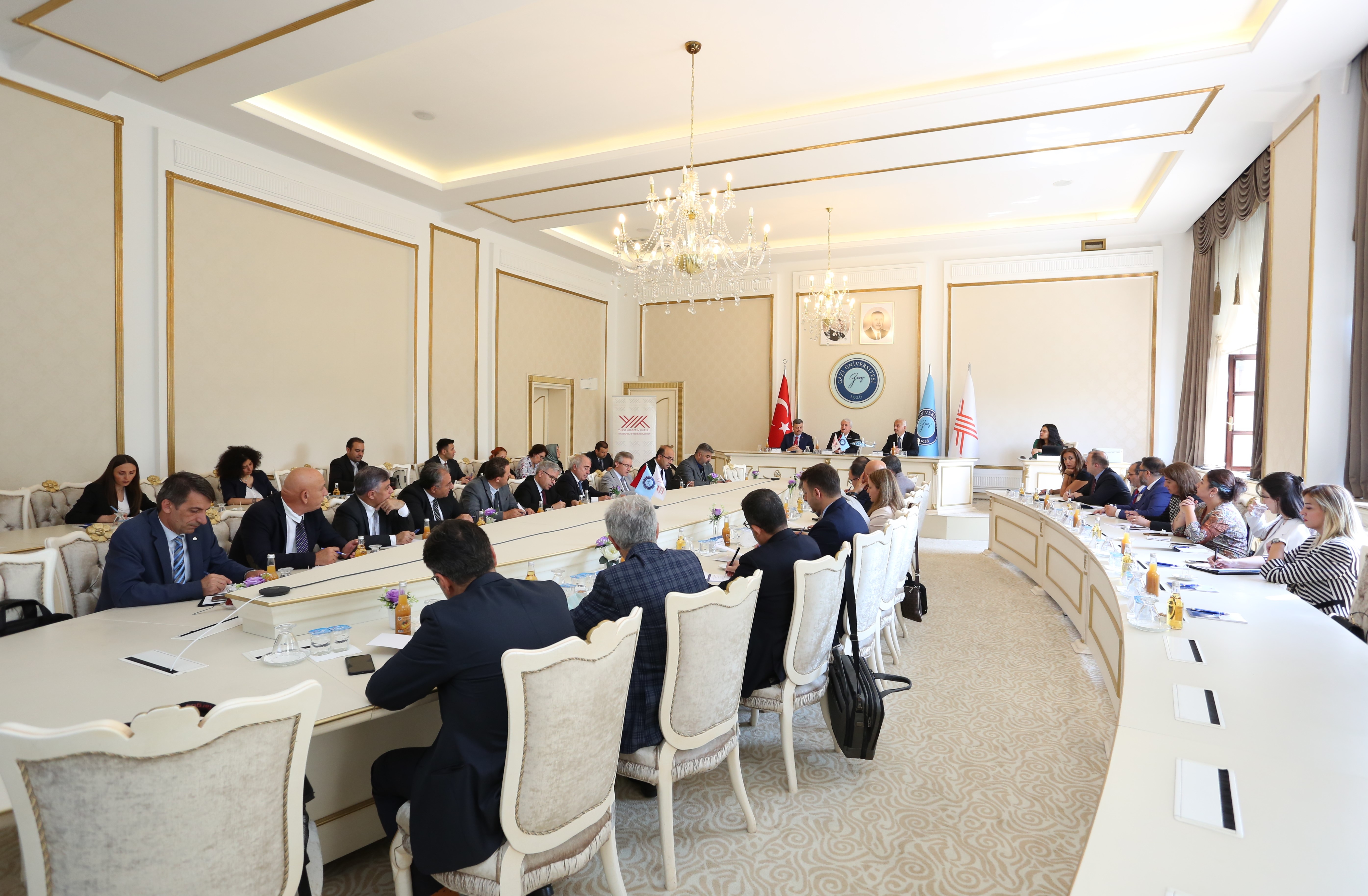 YÖK-TUSAŞ İş Birliği Protokolü Kapsamında Düzenlenen Toplantı Üniversitemiz Ev Sahipliğinde Gerçekleştirildi-1