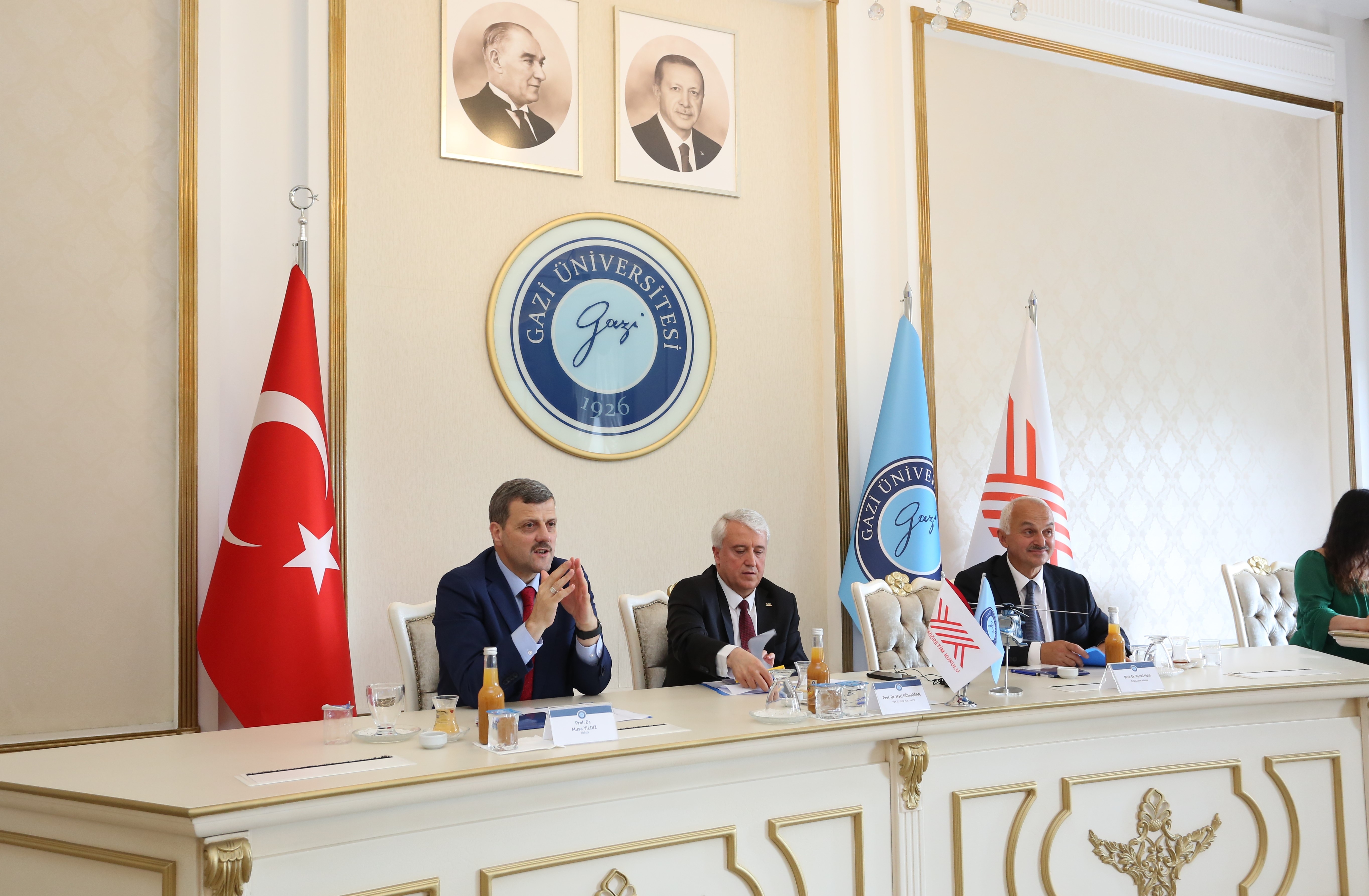 YÖK-TUSAŞ İş Birliği Protokolü Kapsamında Düzenlenen Toplantı Üniversitemiz Ev Sahipliğinde Gerçekleştirildi-1