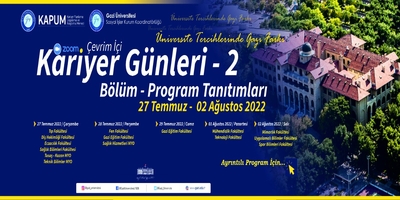 Kariyer Günleri-2  Bölüm/Program Tanıtımları