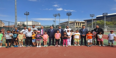 Rektör Prof. Dr. Musa Yıldız, Spor Kulübü Yaz Spor Okulları’nı Ziyaret Etti