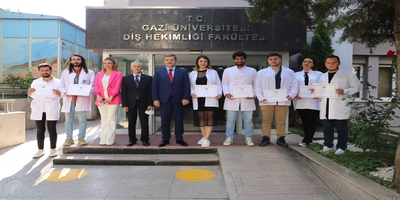 Azerbaycan Devlet Tıp Üniversitesinden Gelen Misafir Öğrencilere Sertifika Töreni Gerçekleştirdi 