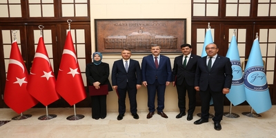 Sanayi ve Teknoloji Bakanlığı Milli Teknoloji Genel Müdürü Zekeriya Çoştu Rektörümüz Prof. Dr. Musa Yıldız’ı Ziyaret Etti