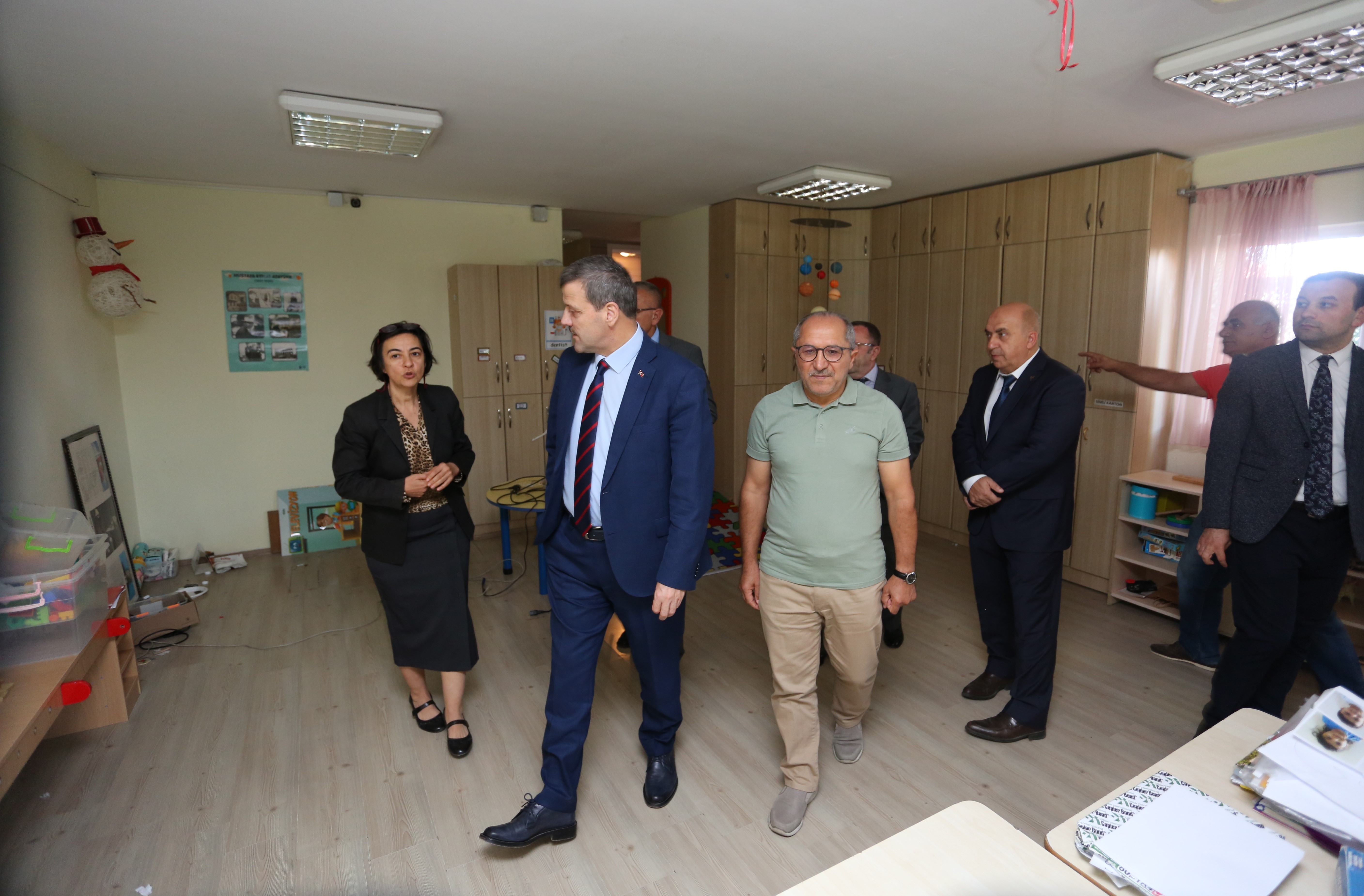 Rektörümüz Prof. Dr. Musa Yıldız, Üniversitemiz ÇOGAUM Kampüs Uygulama Anaokulunu Ziyaret Etti-1