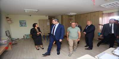 Rektörümüz Prof. Dr. Musa Yıldız, Üniversitemiz ÇOGAUM Kampüs Uygulama Anaokulunu Ziyaret Etti