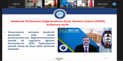 “Araştırma Üniversitesi İzleme ve 2022-2023 Güz Dönemi Hazırlık Toplantısı-12” Fen Fakültesi ile Gerçekleştirildi