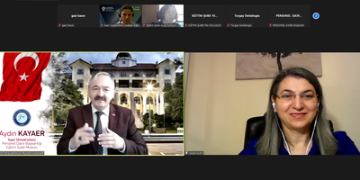Değerlere Yolculuk Kamuda Etik ve Davranış İlkeleri Konulu Hizmet İçi Eğitim Programı Yapıldı