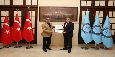 Yükseköğretim Kurulu Üyesi Prof. Dr. Safa Kapıcıoğlu, Rektörümüz Prof. Dr. Musa Yıldız’ı Ziyaret Etti