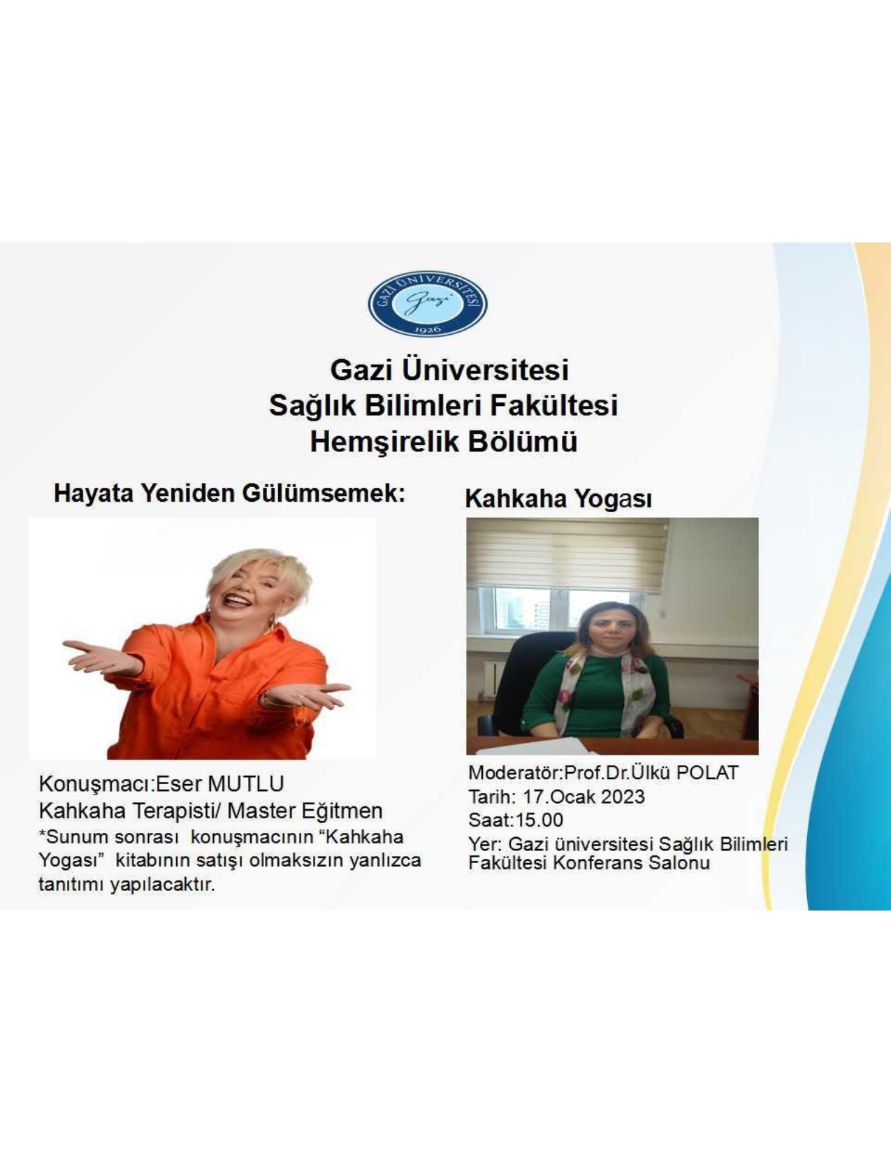 Hayata Yeniden Gülümsemek: Kahkaha Yogası