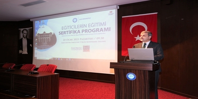 Üniversitemizde Eğiticilerin Eğitimi Sertifika Programı Başladı