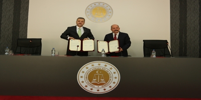 Üniversitemiz ile Ankara Bölge Adliye Mahkemesi Cumhuriyet Başsavcılığı Arasında İş Birliği Protokolü İmzalandı