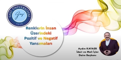 “Renklerin İnsan Üzerindeki Pozitif ve Negatif Yansımaları” Konulu Hizmet İçi Eğitimi Gerçekleştirildi