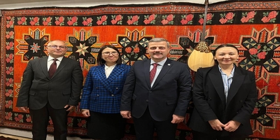 Rektörümüz Almaata’da Kazak Ulusal Kızlar Pedagoji Üniversitesini Ziyaret Etti