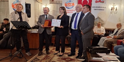 Öğretim Üyemiz Prof. Dr. Gıyasettin Aytaş’a Yılın Bilim İnsanı Ödülü