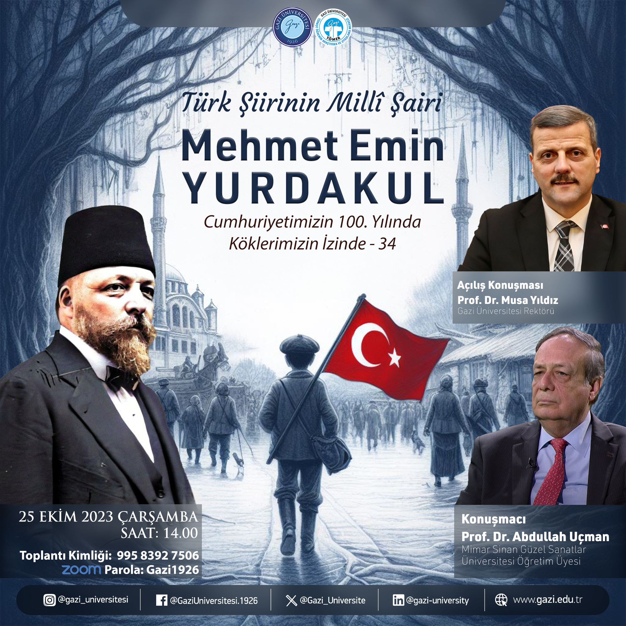 Türk Şiirinin Milli Şairi Mehmet Emin Yurdakul