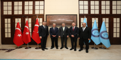 Üniversitemiz Yabancı Dil Eğitimlerine Yönelik EAQUALS Uluslararası Akreditasyon Kuruluşu Nihai Değerlendirme Süreci, Değerlendirme Ekibinin Rektörümüz Prof. Dr. Musa Yıldız’ı Ziyareti ile Başladı