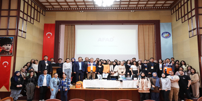Üniversitemiz Öğrencilerine Yönelik Afet Farkındalık Eğitimi Yapıldı