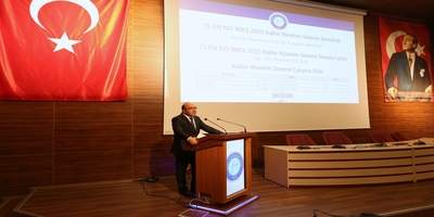 TS EN ISO 9001:2015 Kalite Yönetim Sistemi Çalışmaları Kapsamında “Yönetimin Gözden Geçirmesi Toplantısı” Düzenlendi
