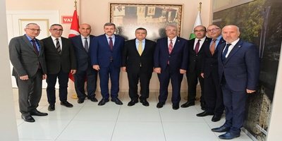 Rektörümüz Prof. Dr. Musa Yıldız, Sinop Valisi Dr. Mustafa Özarslan’ı Ziyaret Etti