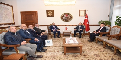 Rektörümüz Prof. Dr. Musa Yıldız, Kastamonu Valisi Meftun Dallı’yı Ziyaret Etti