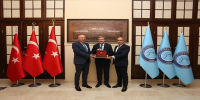 Kahramanmaraş Sütçü İmam Üniversitesi Rektörü Prof. Dr. Alptekin Yasım, Rektörümüz Prof. Dr. Musa Yıldız’ı Ziyaret Etti