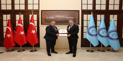 Bartın Milletvekili Yusuf Ziya Aldatmaz, Rektörümüz Prof. Dr. Musa Yıldız’ı Ziyaret Etti