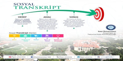 Üniversitemizde Öğrencilere Yönelik Yeni Bir Uygulama Başlıyor: Sosyal Transkript