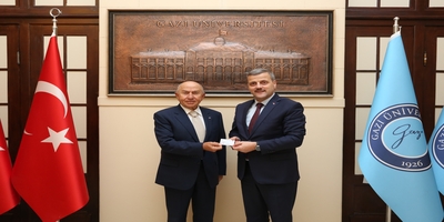 İşadamı Nihat Özdemir, Rektörümüz Prof. Dr. Musa Yıldız’ı Ziyaret Etti