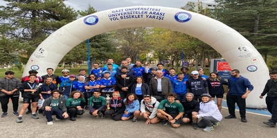 Üniversitelerarası Yol Bisiklet Yarışı, Üniversitemiz Ev Sahipliğinde Yapıldı