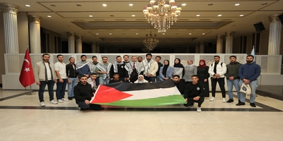 Üniversitemizden Filistinli Öğrencilerimize Psikolojik Destek