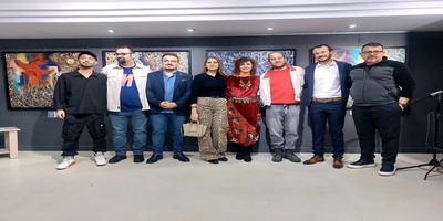 Meliha Yılmaz “Mitolojik İzler” Kişisel Resim Sergisi ve Meliha Yılmaz Danışmanlığında Doktorasını Tamamlamış Öğretim Üyesi Sanatçılardan Oluşan “Sarmal” Karma Resim Sergisi Açıldı