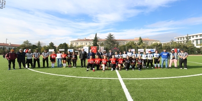 2023-2024 Ünilig Sezon açılışı, Üniversitemiz Rektörlük Spor Sahasında yapıldı 