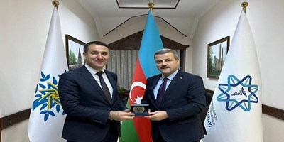 Rektörümüz Prof. Dr. Musa Yıldız, Azerbaycan Cumhuriyeti Nahçıvan Özerk Cumhuriyeti Sağlık Bakanı Samig Sadıkhov’u Ziyaret Etti