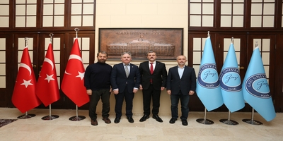ÖSYM Ankara Bölge Koordinatörü Prof. Dr. Fatih Savaşan, Rektörümüz Prof. Dr. Musa Yıldız’ı Ziyaret Etti