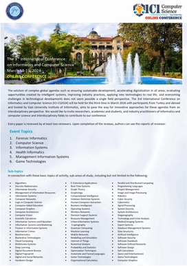 International Conference on Informatics and Computer Science (ICI-CS 2024)