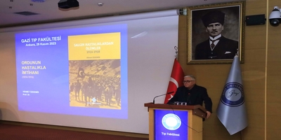 Tıp Fakültesi’nde “Cumhuriyet Bayrağı Altında Sağlık Ordumuz ve Tıbbiyeliler” Konulu Konferans Düzenlendi