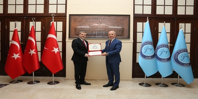 YÖK Başkanı Prof. Dr. Erol Özvar, Rektörümüz Prof. Dr. Musa Yıldız’ı Ziyaret Etti