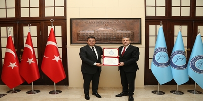 Milliyetçi Hareket Partisi Genel Başkan Başdanışmanı Prof. Dr. Ruhi Ersoy, Rektörümüz Prof. Dr. Musa Yıldız’ı Ziyaret Etti