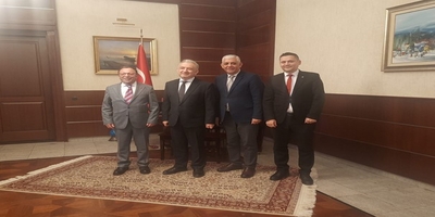 Rektör Yardımcımız Prof. Dr. Yücel Gelişli Başkanlığındaki Heyetimiz, Astana Büyükelçisi Mustafa Kapucu’yu Ziyaret Etti